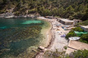 Cala Llentrisca Ibiza cala secreta